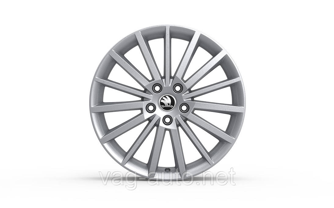 Диск легкосплавний 7.5Jx18" TURINI - Skoda Octavia A7, фото 1