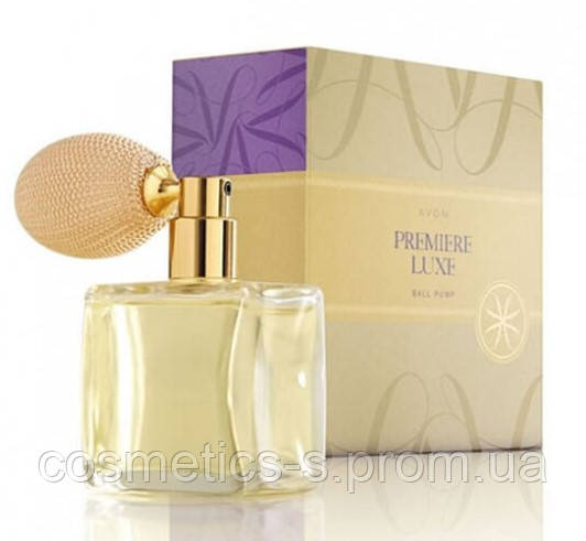 Парфумерна вода жіноча Premiere Luxe Ball Pump, Avon, Прем'єр Люкс з помпою, Ейвон, 50 мл, 25895