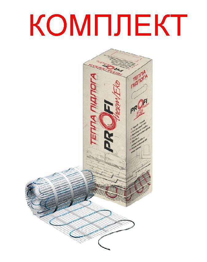 Тепла підлога двухжильний нагрівальний мат PROFI THERM Eko mat 1120 Вт 7,5 м2