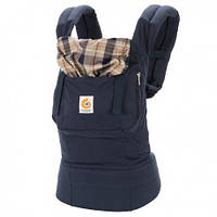 Ерго рюкзак Ergo Baby Carrier Organic. Navy Highland Plaid/