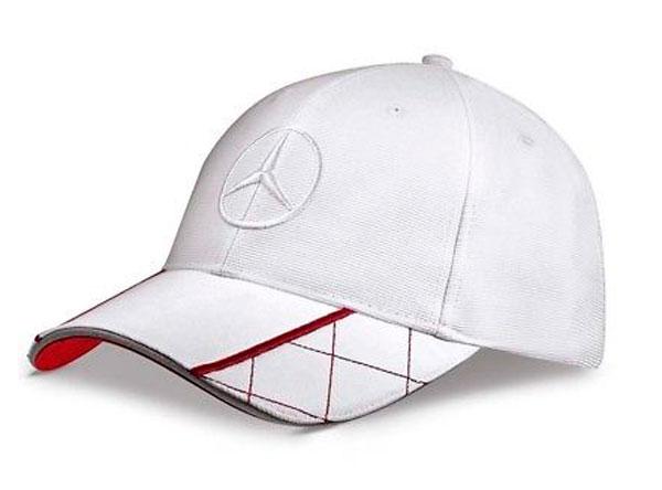 Бейсболка Mercedes-Benz White (B66952925), кепка Мерседес