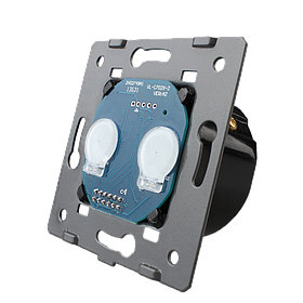 Механізм сенсорного прохідного вимикача Livolo 2-канальний, Classic