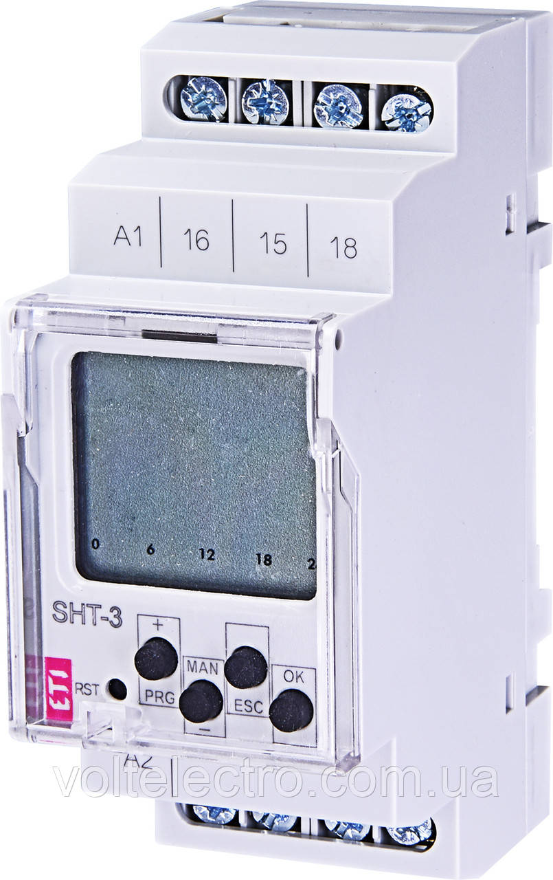 Цифровий таймер SHT-3 UNI AC/DC12-240