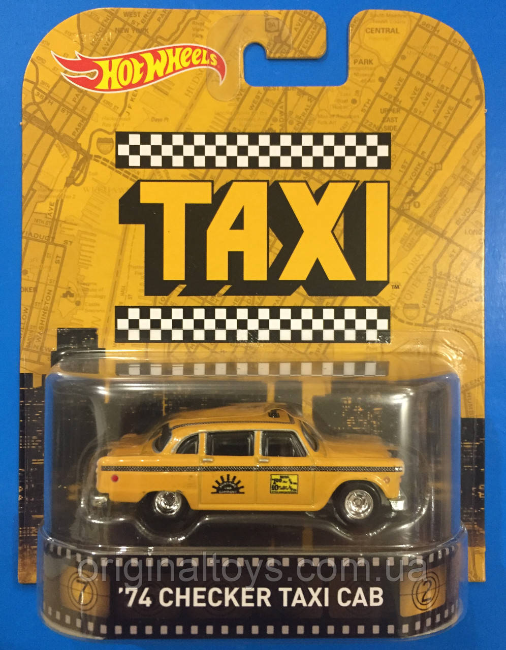 Колекційна машинка Hot Wheels Checker Taxi Cab