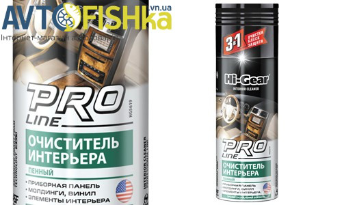 Очищувач інтер'єру (пінний) HI-GEAR HG5619 280г