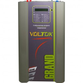 Стабілізатор напруги 15 кВт Voltok Grand SRK16-15000 - для будинку, дачі, квартири, Однофазний