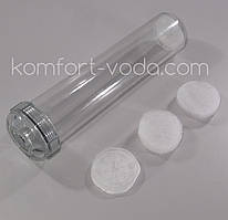 Прозорий лінійний корпус картриджа Aquafilter AICRO-E-212CL-THR