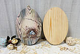 Панно Овал 32х22см, сосна., фото 2