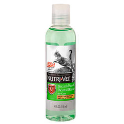 Nutri-Vet Breath Fresh НУТРІ-ВЕТ СВІЖЕ ДИХАННЯ рідина для кішок від зубного нальоту і запаху з пащі,118 мл