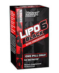 Жиросплювач Nutrex Lipo 6 Black Ultra Concentrate 60 caps