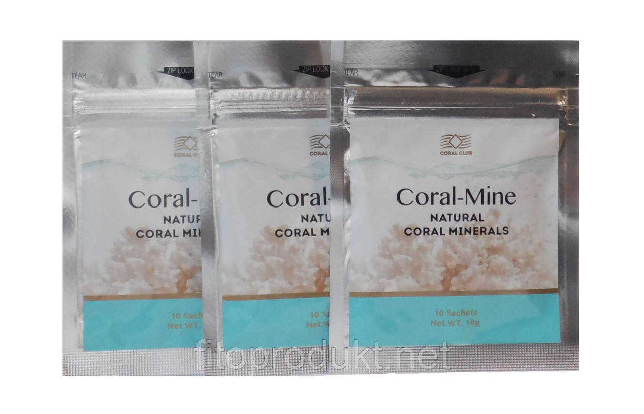 Коралова вода - Кораловий Кальцій «Coral-Mine» 30 саше