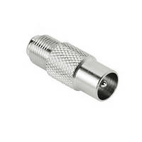 Штекер телевізійний в залізному корпусі F-тато ST 3185