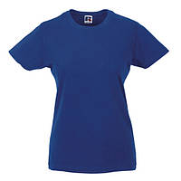 Футболка женская приталенная Russell Ladies Slim Tee Bright Royal Женские футболки Футболки женские Футболки