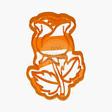 3D-форми для пряників — Вирубка — відбиток "Букет Сердечок" 12 см, фото 9