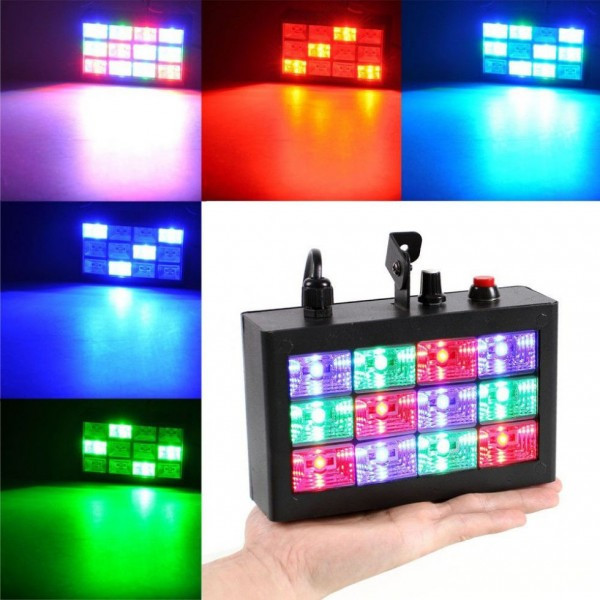 Стробоскоп 12L MP3 Led Room Strobe.