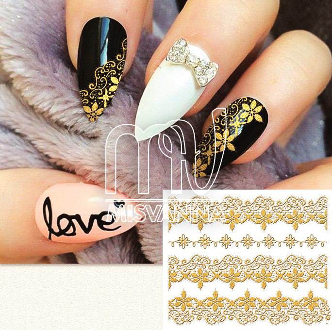 Наклейки 3d 3D, DL345 золото