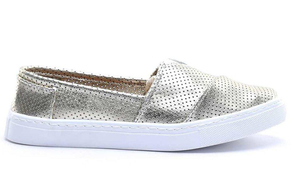 Еспадрильї жіночі Срібло