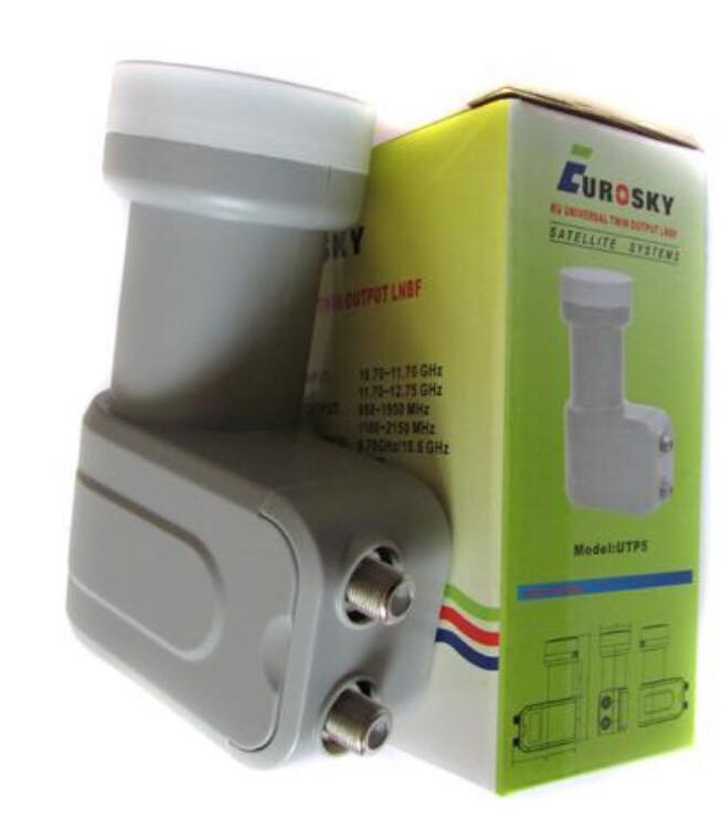 Спутниковый конвертер Eurosky Twin(2) UTP-5 купить в Харькове, цена в ...