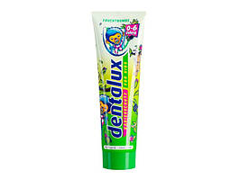 Дитяча зубна паста Dentalux for kids 100 мл (Німеччина) Fruchtbombe (фруктова бомба)