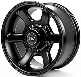 Диски Borbet CW колір Black Matt параметри 8J x 16" 5 x 165.1 ET 5