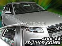 Дефлекторы окон (ветровики) Audi A4 5D 2009R.-> COMBI 4шт (Heko)