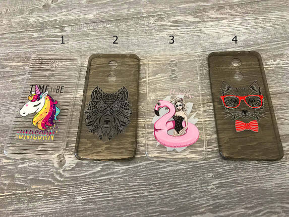 TPU чохол Animals для Xiaomi Redmi 5 Plus (4 види), фото 2