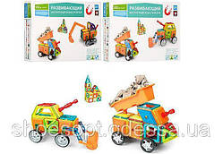 Магнітний конструктор Будівельна техніка 162 деталі