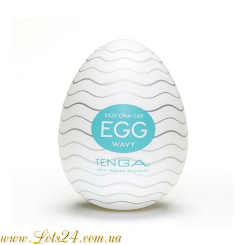 Мастурбатор чоловічий Tenga EGG Wavy чоловічий мастурбатор тенга силіконова вагіна тенга егг для чоловіків