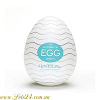 Мастурбатор чоловічий Tenga EGG Wavy чоловічий мастурбатор тенга силіконова вагіна тенга егг для чоловіків