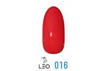 Гель-лак Leo №016 червоний темний 9мл