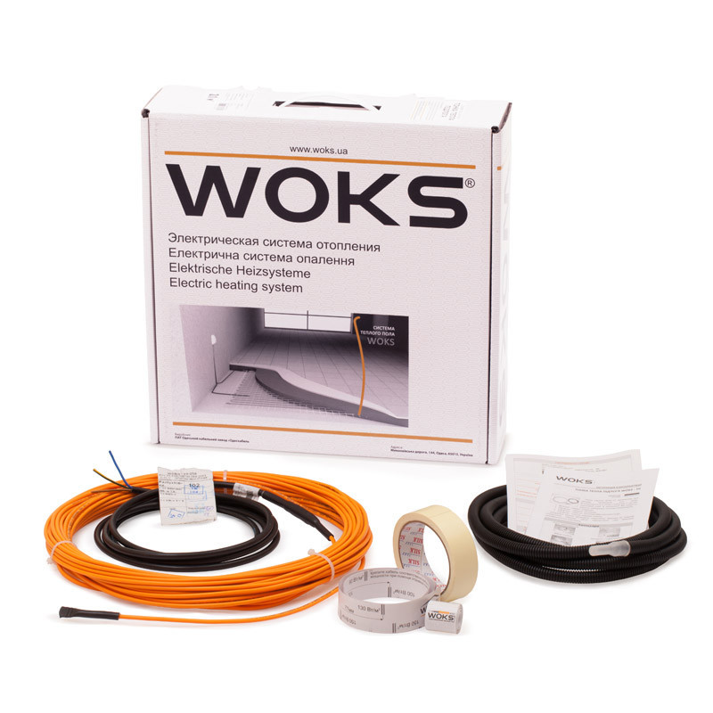 Woks-10 100 Вт (0,7-0,9 м2) тонкий тепла підлога під плитку