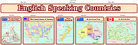 Стенд "English Speaking Countries"