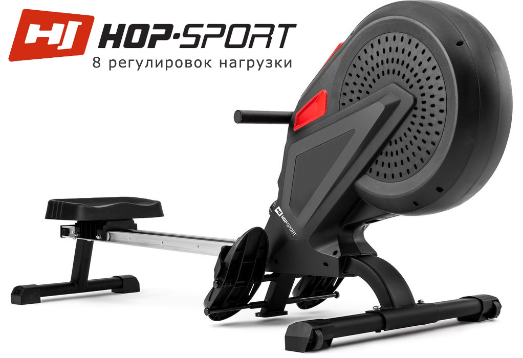 Гребний тренажер HS-070R Rush. До: 130кг. 8 Налаштування навантаження