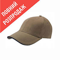 Кепка хакі TRIPLE SANDVICH, преміум'якість!