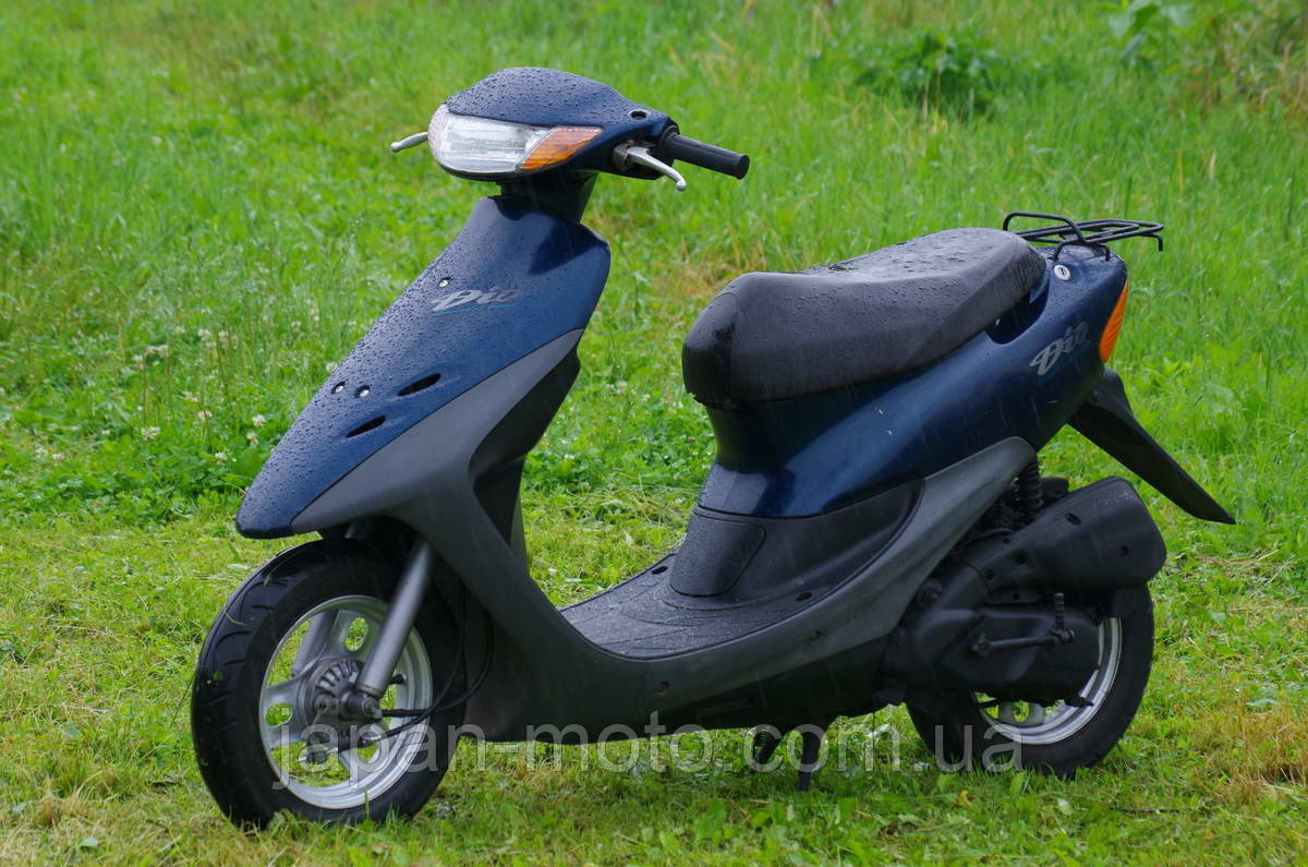 Мопед Honda Dio 34 (сине-зелёный) 49 см.куб - фото 3 - id-p53188278