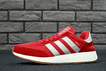 Чоловічі кросівки AD Iniki Runner Boost Mystery Red. ТОП Репліка ААА класу., фото 2