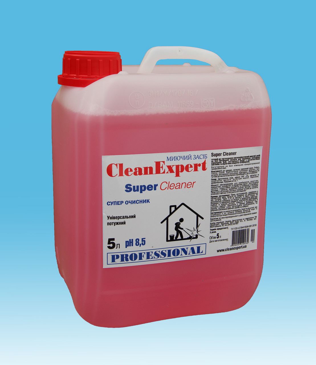 Миючий засіб для туалету - Super Cleaner, 5 літрів