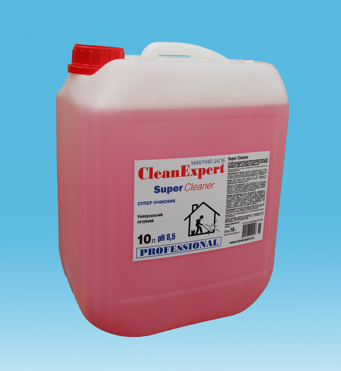 Мийний засіб для туалету — Super Cleaner, 10 літрів (4820201110447)