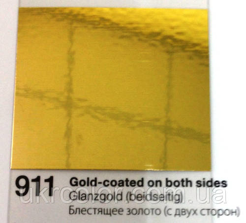 Металлизированная пленка Oracal 352 911 двустороннее золото ( ширина рулона 1 метр, цена за 1 м2)