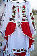 Вишитий комплект для дівчинки "Настя"