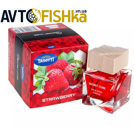 Освіжувач повітря Tasotti “Secret Cube” strawberry (50 мл)