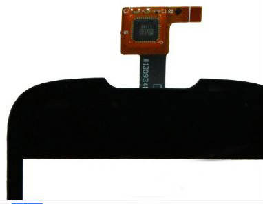 Тачскрин (сенсорний екран) для телефона ZTE V790 чорний, фото 2