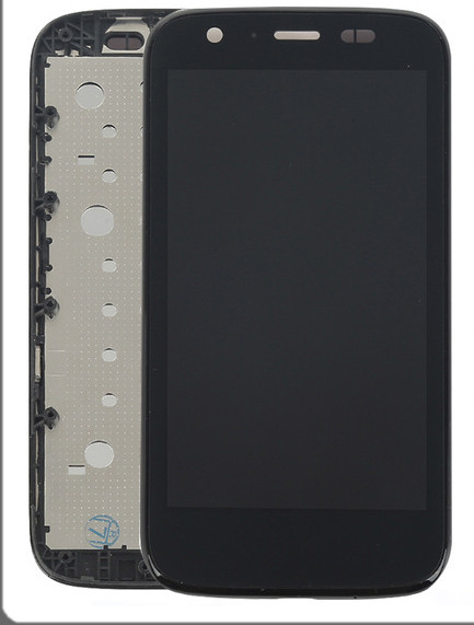 LCD-модуль у рамці Motorola XT1033 Moto G чорний