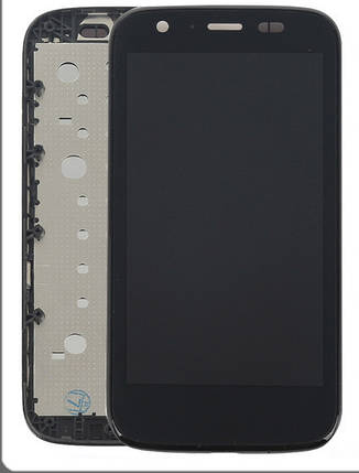 LCD-модуль у рамці Motorola XT1033 Moto G чорний, фото 2