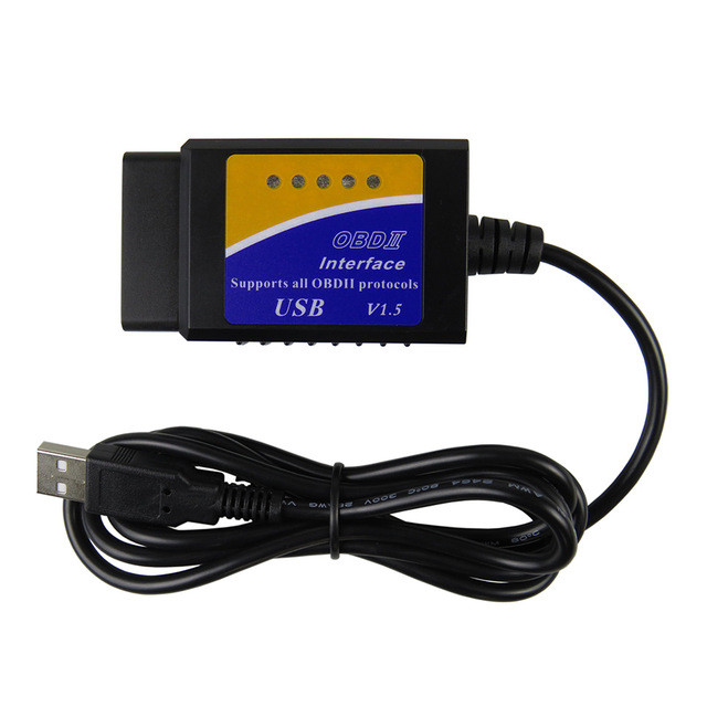 USB ELM327 V1.5 OBD2 сканер діагностики авто