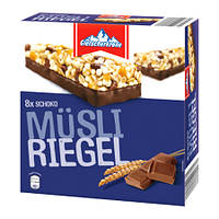 Батончики-мюслі Gletscherkrone Müsli Riegel Schoko 8 шт 200 г Німеччина