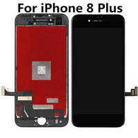 Дисплей (экран) для iPhone 8 Plus + тачскрин, цвет черный, высокого качества