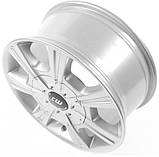 Диски Borbet CH колір Crystal Silver параметри 7.5J x 17" 5 x 118 ET 61, фото 3