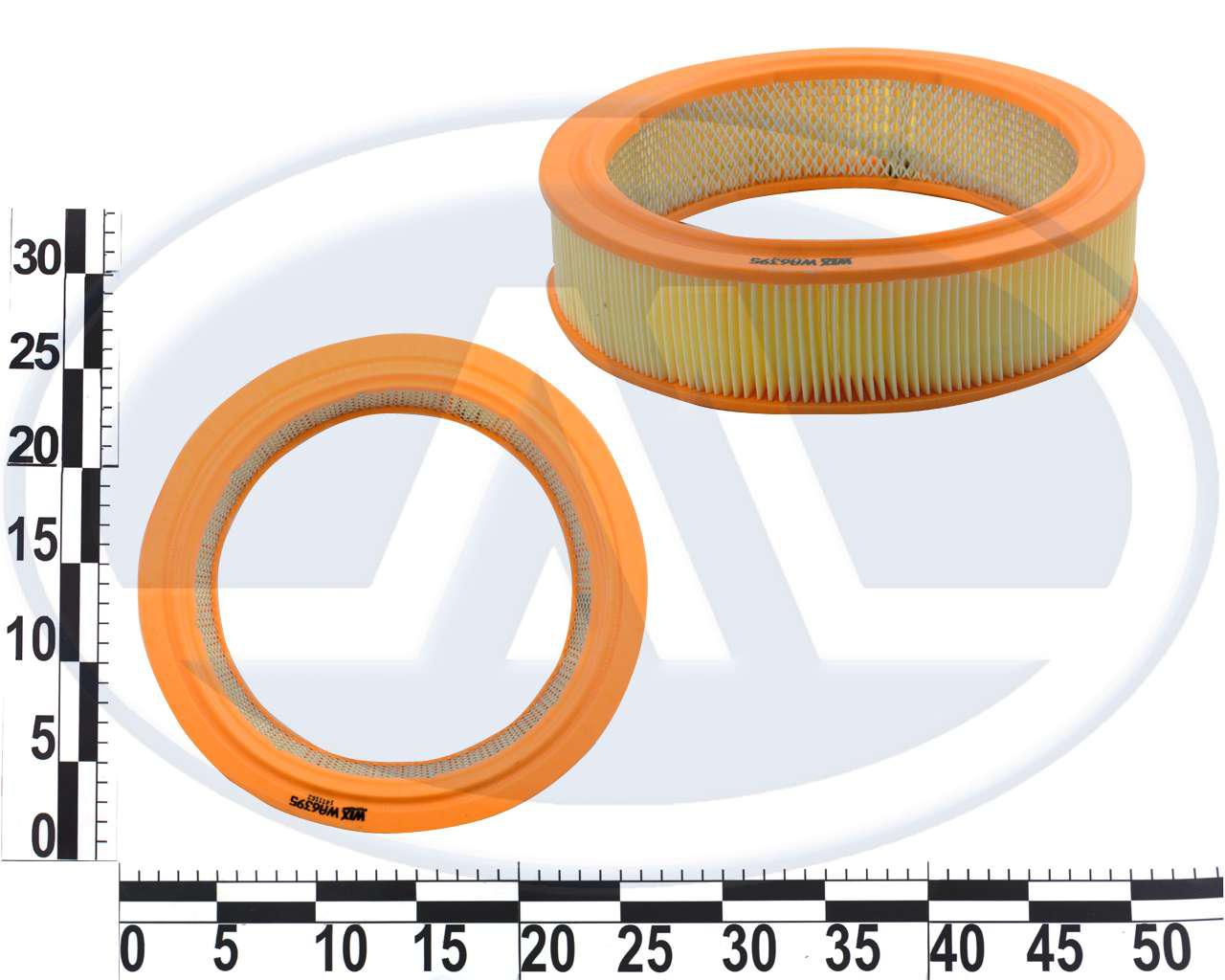 Фільтр повітряний ВАЗ 2101-15, 2121, М 412 карбюраторний, круглий