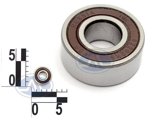 Підшипник КПП ВАЗ 2101 вал первинний, передня опора, вал колінчастий, ГАЗель генератор з/о (180502КС17 (62202)), фото 1